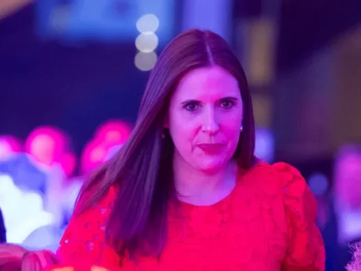 Caroline Wheeler at the British Journalism Awards. Picture:ASV Photography