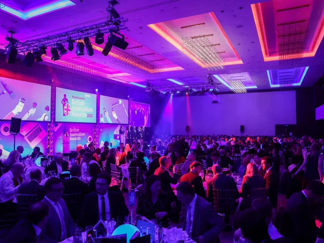 British Journalism Awards 2024. Picture: ASV Photography/Press Gazette