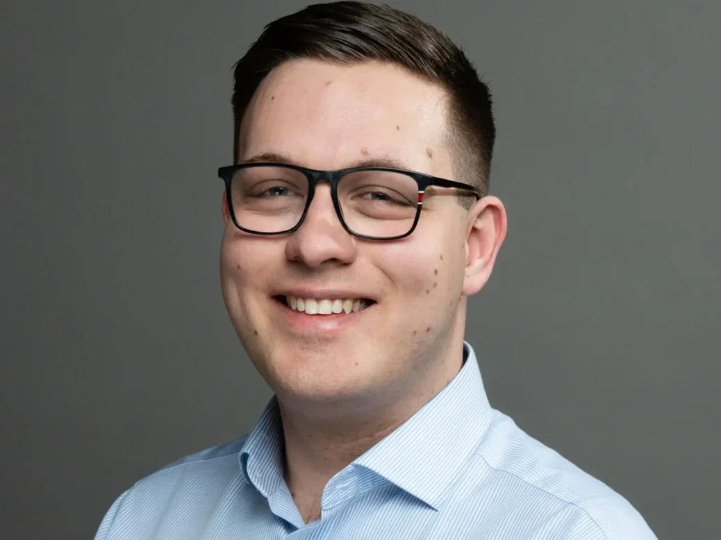 Headshot for Jonny McGuigan, appointed BBC News executive news editor, growth and social. Picture: Robert Timothy/BBC