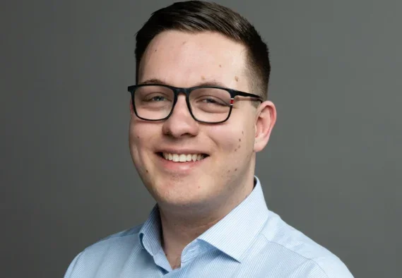 Headshot for Jonny McGuigan, appointed BBC News executive news editor, growth and social. Picture: Robert Timothy/BBC