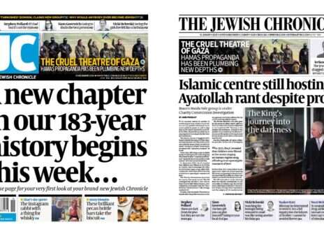 Jewish Chronicle announces new editor, new look and revamped membership