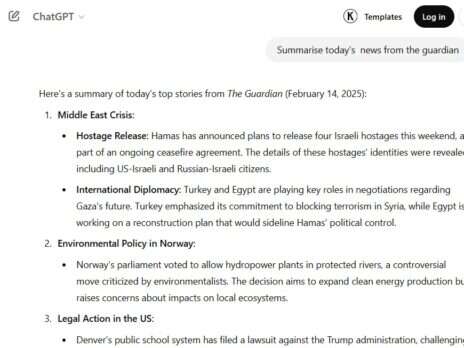 Guardian signs licensing deal with ChatGPT owner OpenAI