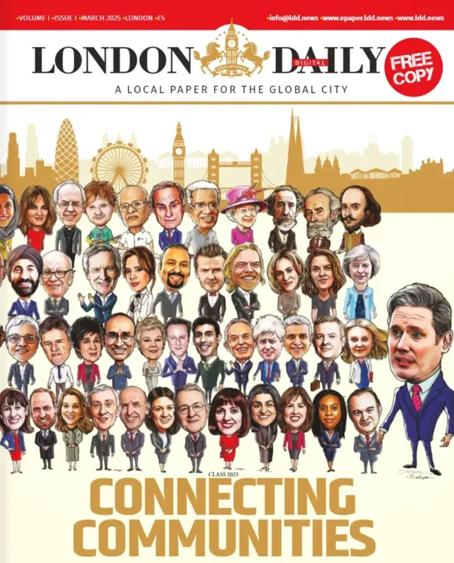 First cover of monthly edition of London Daily Digital