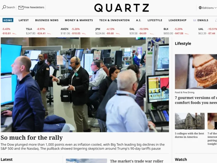 G/O Media CEO says future for Quartz 'extremely bright' despite newsroom being laid off