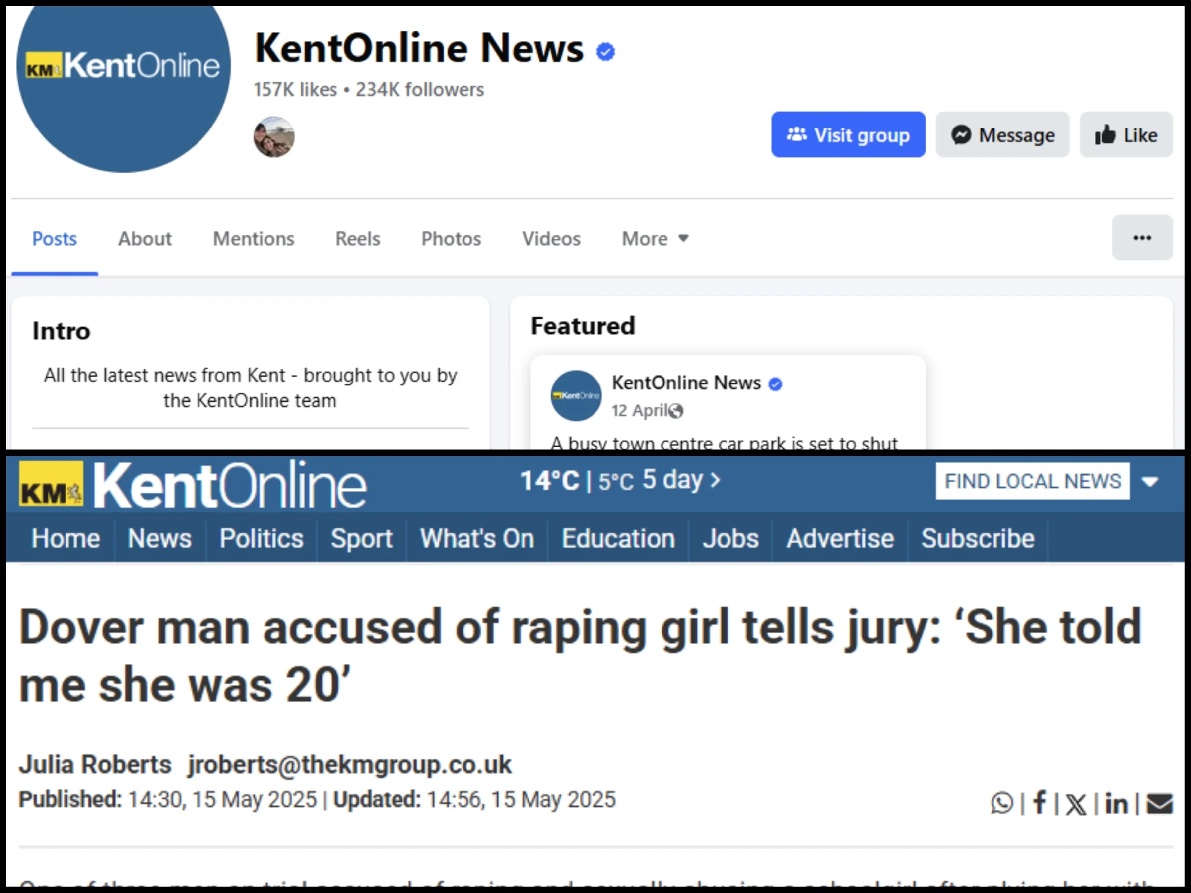 Facebook slammed for 'attack on local journalism' after third site 'restricted' Facebook slammed for 'attack on local journalism' after third site 'restricted'