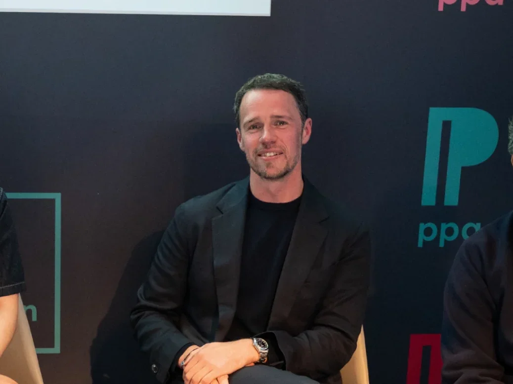Broadsheet founder Nick Shelton at the PPA Festival 2025