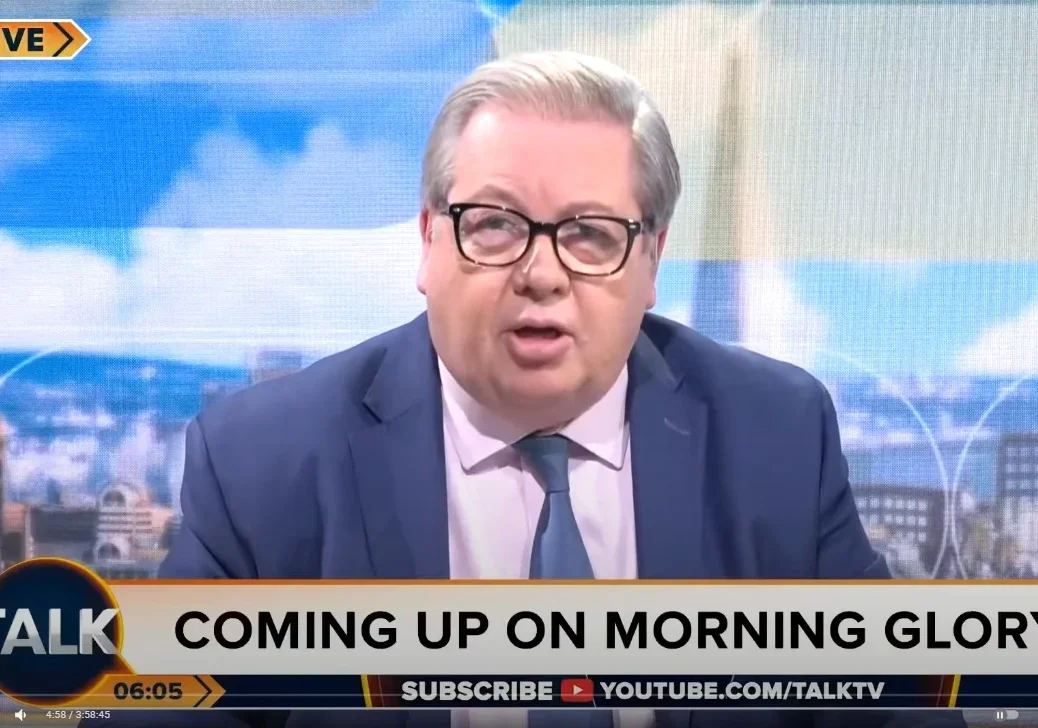 Mike Graham on the Talk breakfast show Youtube stream on 14 May 2025. Picture: Talk/Youtube screenshot