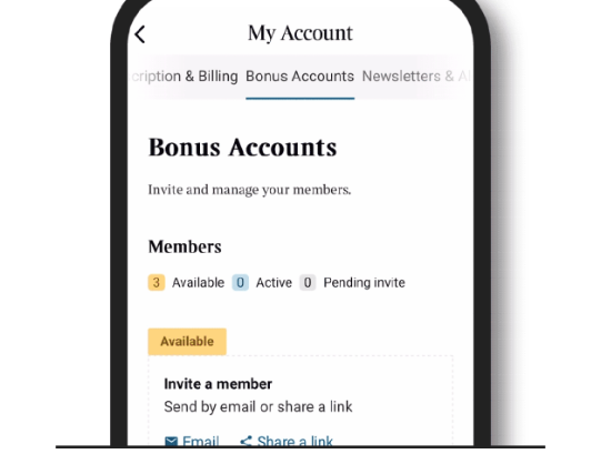 The Times gives readers ‘bonus accounts’ in bid to retain more subscribers