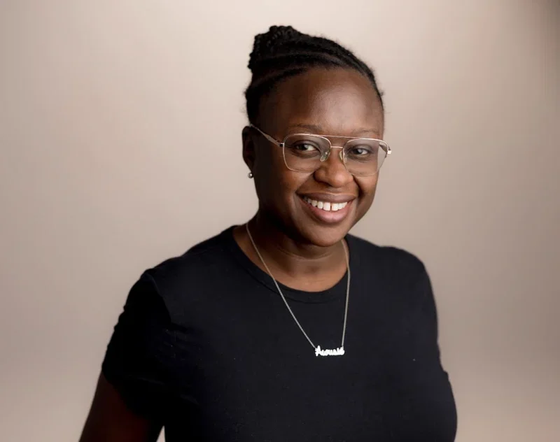 Headshot of Financial Times global head of video Veronica Kan-Dapaah