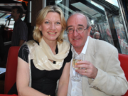 Ciaran Donnelly pictured with wife Lesley. Picture: Submitted by family