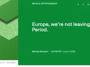 Techcrunch owner says he is 'doubling down' on Europe after staff axed