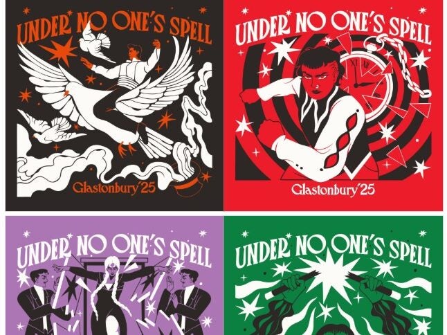 Guardian Glastonbury tote bag designs
