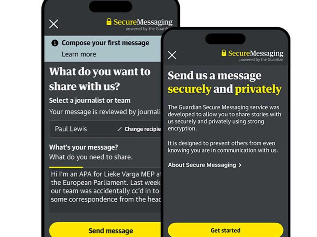 Guardian Secure Messaging. Picture: GNM