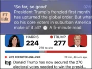 FT Edit and Washington Post mobile news alerts / push notifications