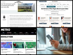 Newsletter strategies: Insights from The Scotsman, Metro and The i Paper
