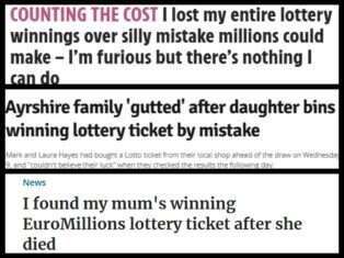 The PR agency, the publishers and the disappearing lottery winners