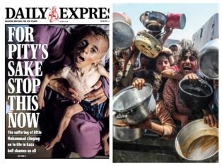 BBC and news agencies sound alarm over 'threat of starvation' for journalists in Gaza