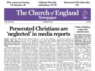 Longstanding Church of England newspaper closes after death of owner