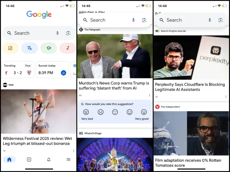 US publishers see traffic boost for breaking news from Google Discover