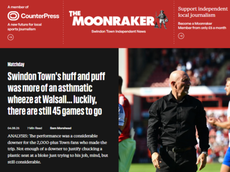Swindon Town website eyes national expansion with 500 paying subscribers Swindon Town website eyes national expansion with 500 paying subscribers