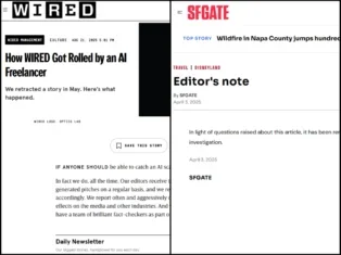 Wired says 'AI-written' story did not have 'proper fact-check process'