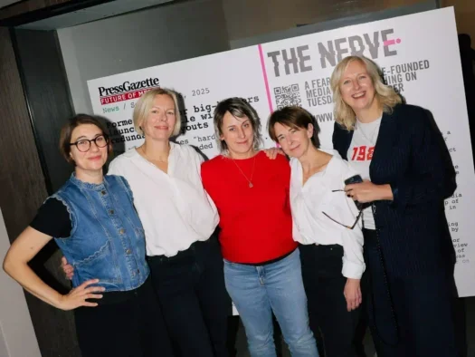 The Nerve launch team. Picture: Submitted.