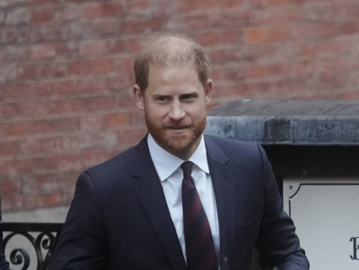 Prince Harry leaving the High Court on day three of his privacy action against the Daily Mail. Picture: Jeff Moore/PA Wire