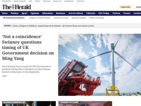 50 biggest UK news websites in February: Herald Scotland rejoins ranking with biggest annual growth