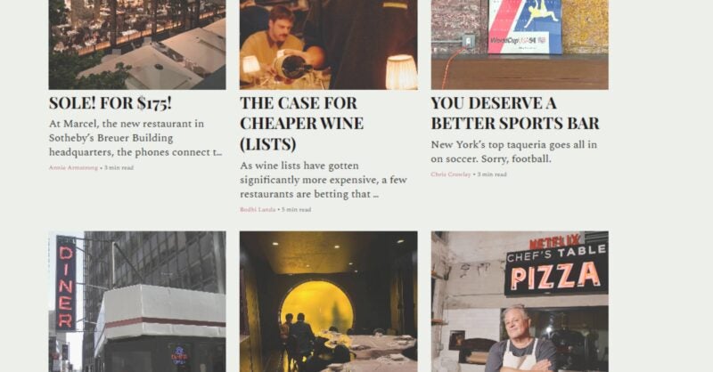 Mediagazer: Caper, a food news brand by two Puck founders and VF's Dana Brown, launches with a $2.5M seed, offering staff salary plus revenue-linked bonuses and equity (Alice Brooker/Press Gazette)