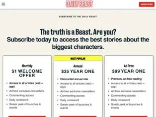 Daily Beast makes subscriptions 'core focus' of revenue growth
