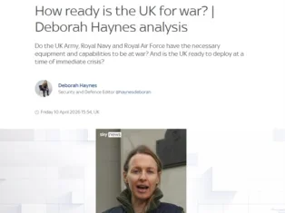 Sky News moves into paid online content with planned launch of defence app