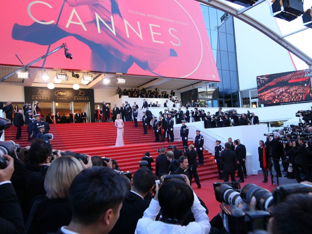 Uma Thurman attends the 'Ismael's Ghosts (Les Fantomes d'Ismael)' screening and Opening Gala during the 70th annual Cannes Film Festival at Palais des Festivals on May 17, 2017 in Cannes, France. Picture: Denis Makarenko/Shutterstock