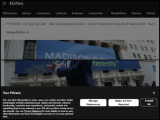 Forbes to settle California class action claim over use of website trackers