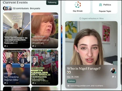 Creator-led video app backed by News Movement company eschews infinite scroll