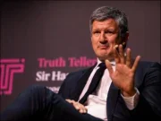 Steve Hasker, president and CEO, Thomson Reuters, speaking at the Truth Tellers Summit