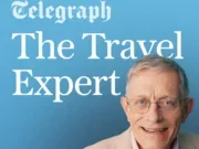 Artwork for Simon Calder's new Telegraph podcast The Travel Expert
