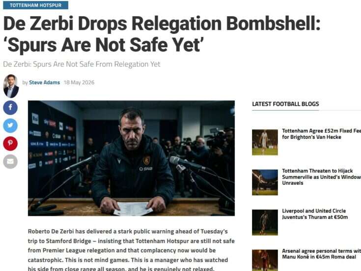 Photo of AI reporters churn out error-strewn stories for football websites
