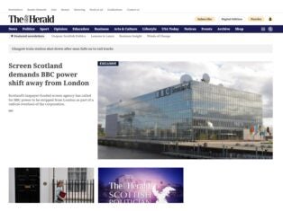 50 biggest news websites in UK: Just 12 newsbrands grow audience in April led by Herald Scotland