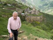 Simon Calder pictured in Armenia. Credit: Charlotte Hindle