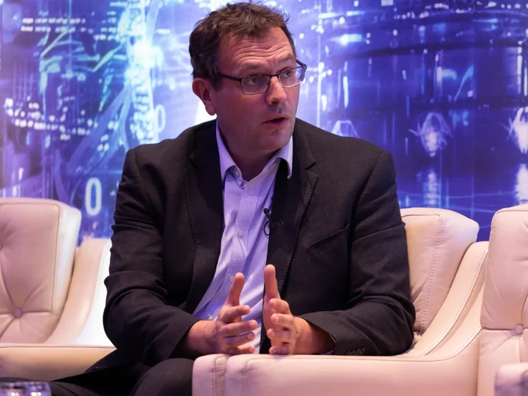 Reach chief content officer David Higgerson speaking at Press Gazette's Future of Media Technology Conference