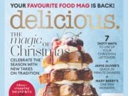 First Delicious magazine front page after 2026 revival, a festive edition with strapline 'the magic of Christmas'
