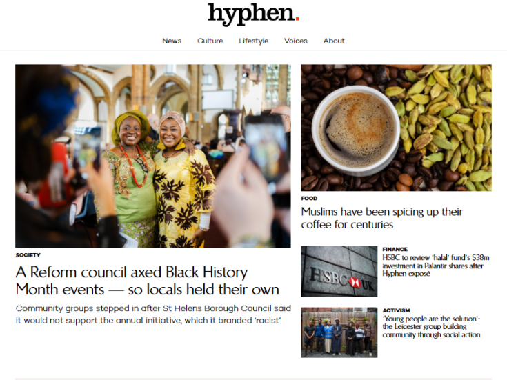 Photo of Lifestyle and news site for British Muslims Hyphen set to close