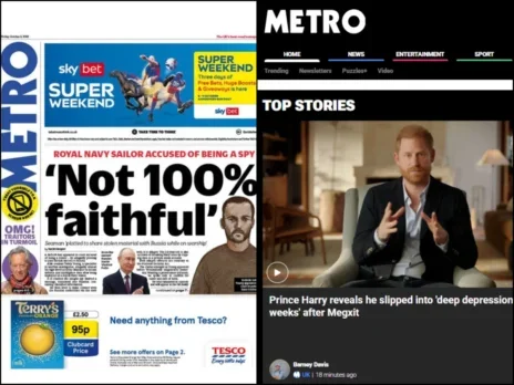 Metro proposes to cut 60 jobs across print and online