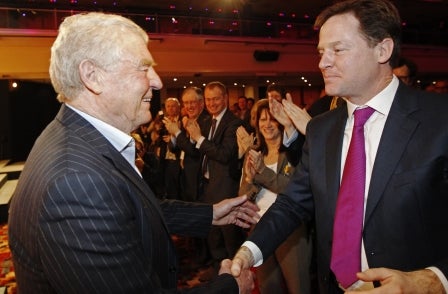 Paddy Ashdown accuses BBC of misrepresenting Lib Dems by reporting Nick Clegg opted out of TV debate