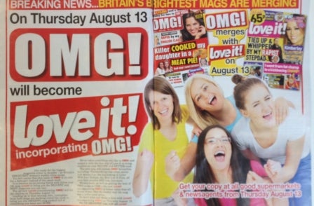 OMG! Owners of new women's weekly take on Love It and merge magazines