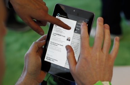 Using cheap tablets to sell newspapers and five other must-reads