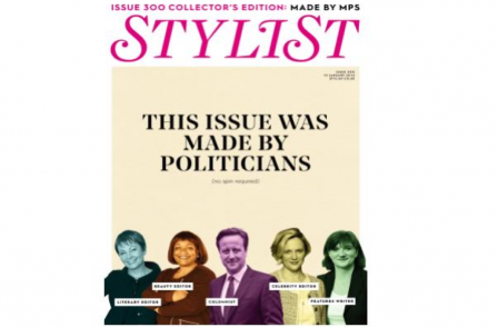 Stylist 300th edition written by MPs including: Cameron, Osborne and Corbyn