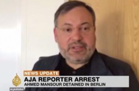 Al Jazeera journalist imprisoned in Germany after Egypt arrest request