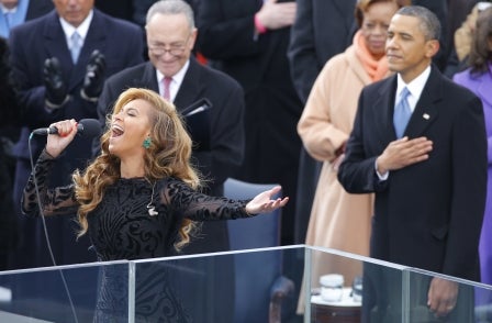 How a British Times journalist beat the US press to Beyoncé inauguration mime scoop