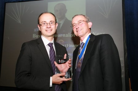 British Journalism Awards 2012 showcase: Business Journalist of the Year finalists